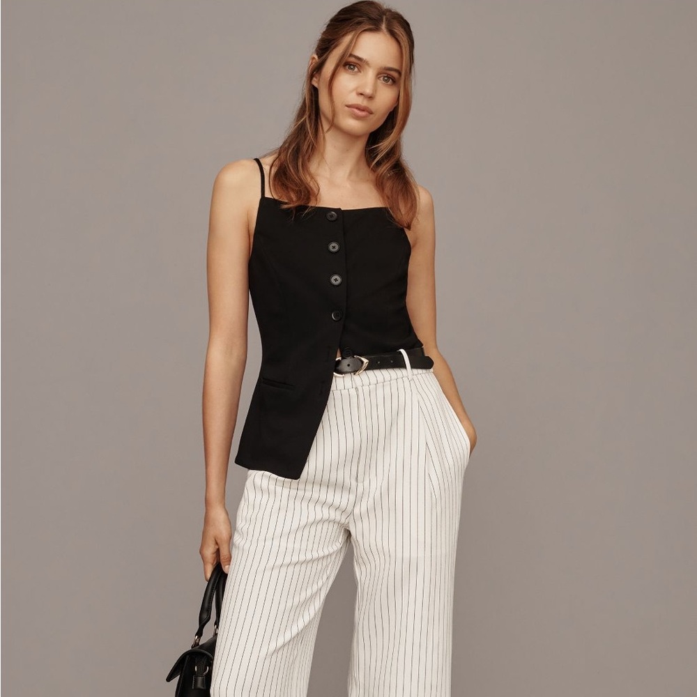 Sunday in Brooklyn Ponte Apron Vest
